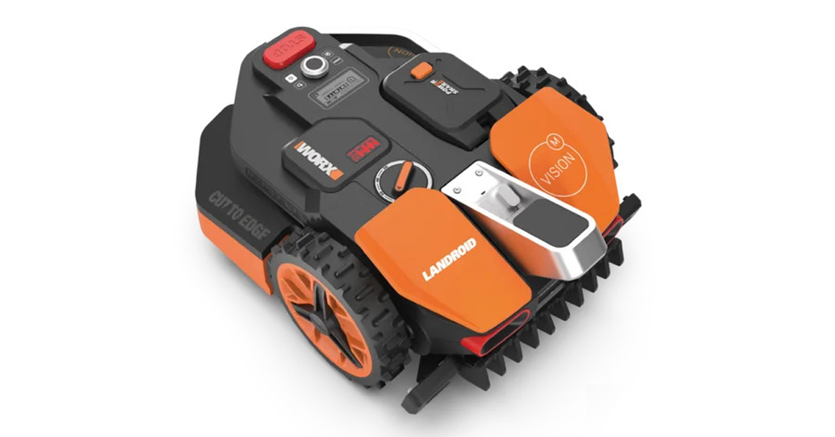Robot tondeuse WORX WR206E Landroid Vision AI M600