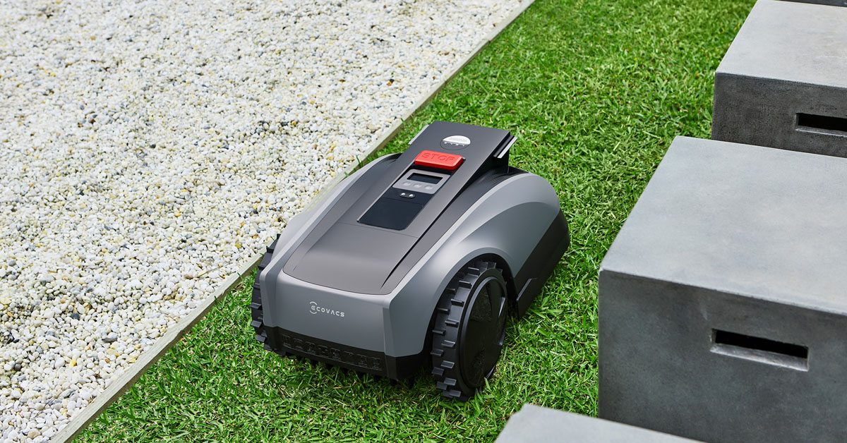 Acheter robot tondeuse Ecovacs pas cher