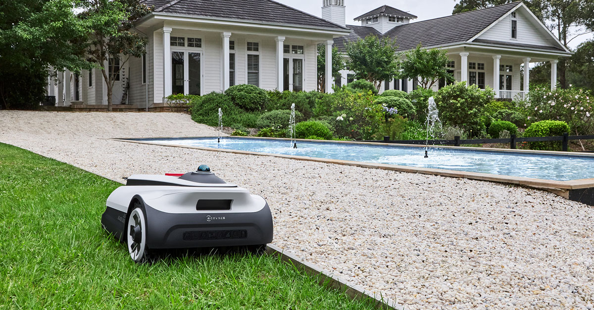 Avis test robot tondeuse Ecovacs