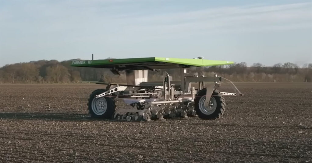 FD20 robot solaire agriculture semis désherbage FarmDroid
