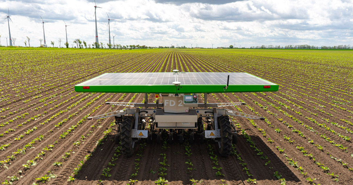 Robot agricole Farmdroid FD20