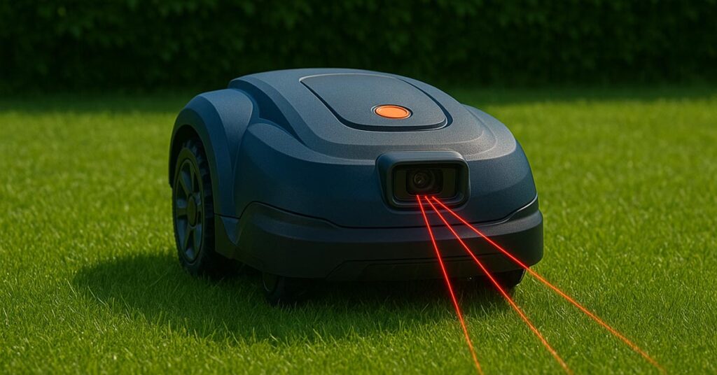 Robot tondeuse LiDAR