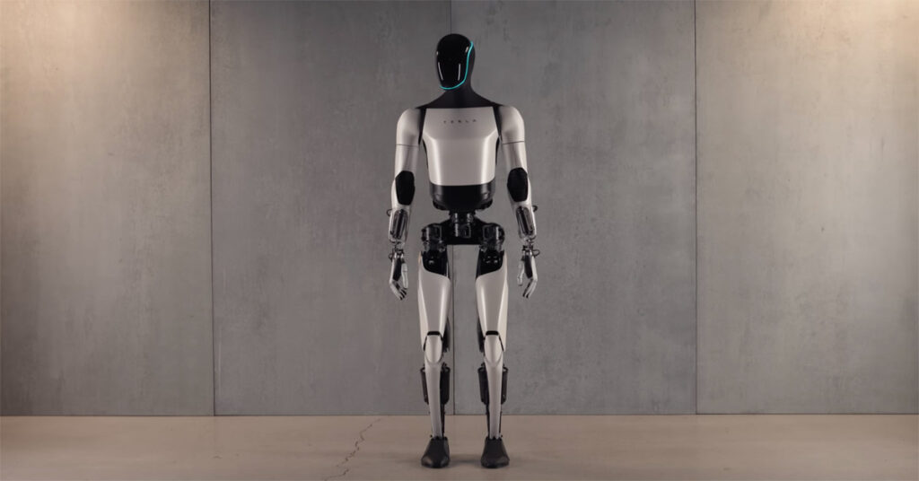 Tesla Optimus Robot Humanoïde Gen 2