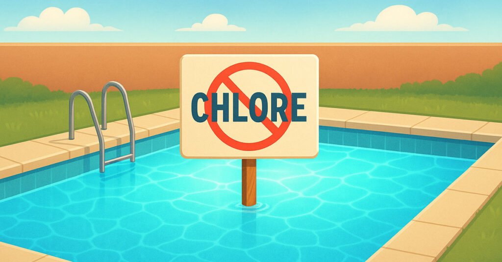 Alternative au chlore traitement eau piscine