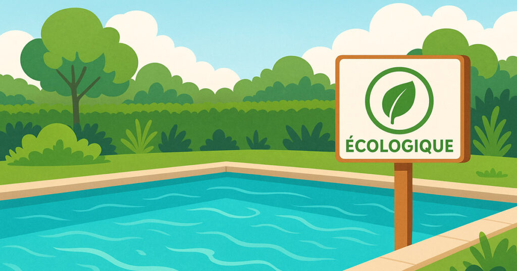 Traitement eau piscine écologique
