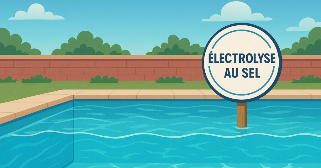 Traitement eau piscine électrolyse au sel