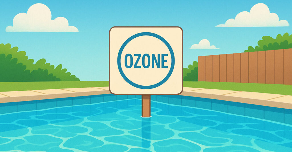Traitement eau piscine ozone